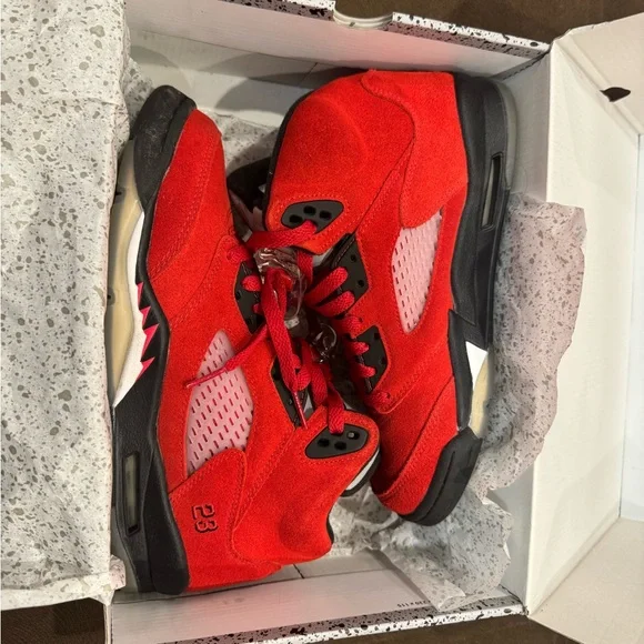 Jordan 5 Retro '” Raging Red “ - Picture 3 of 4